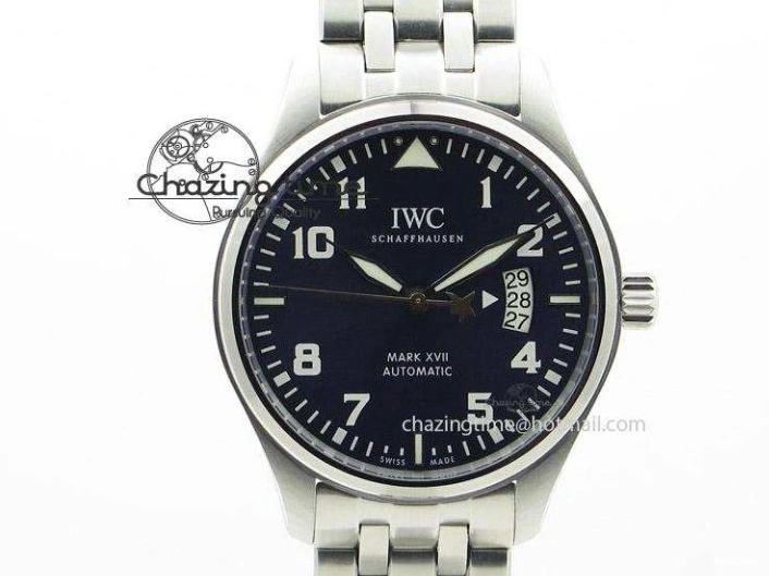 MIROTIME 0129 Pilot Black Ace BLSF 1:1 Best Edition White Lume Dial on Black Nylon Strap MIYOTA OnTrend 7021